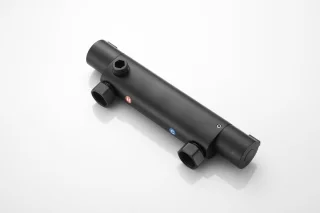 WEBO Eva doucheset thermostaat mat zwart 60 cm