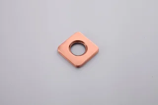 WEBO Rio Vierkant Inbouw Regendoucheset Mat Rosé 20cm