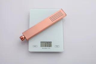 WEBO Rio Vierkant Inbouw Regendoucheset Mat Rosé 20cm