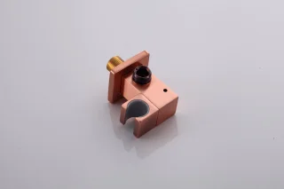 WEBO Rio Vierkant Inbouw Regendoucheset Mat Rosé 20cm