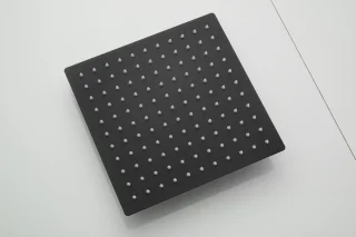 WEBO Rio Vierkant Inbouw Regendoucheset Mat Zwart 20cm