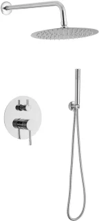 WEBO Valencia Inbouw Regendoucheset Chroom 25cm