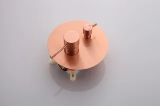 WEBO Valencia Inbouw Regendoucheset Koper 25cm