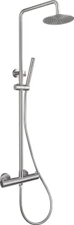 Wiesbaden 304 RVS Douchesysteem thermostaatkraan 15cm hartafstand