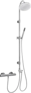 Wiesbaden Altara Regendouche Set Chroom 15+20 cm