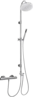 Wiesbaden Altara Regendouche Set Chroom 15+20 cm