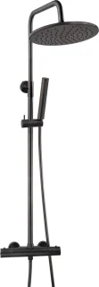 Wiesbaden Caral Regendouche Gun Metal Thermostatisch
