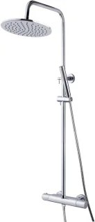 Wiesbaden Caral thermostatische regendoucheset chroom