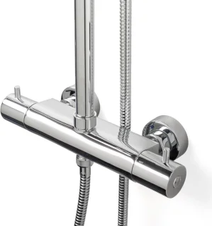Wiesbaden Caral thermostatische regendoucheset chroom
