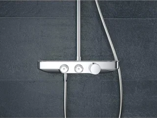 Wiesbaden Nuovo Opbouw Doucheset Chroom