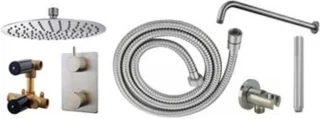 Wiesbaden One Inbouwthermostaatset Rond 202 GS 20 cm