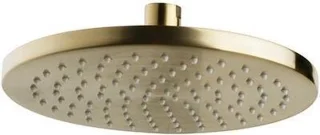 Wiesbaden One-Pack Inbouwthermostaat Rond 403 Geborsteld Messing 30 cm