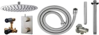 Wiesbaden One-pack inbouwthermostaatset 203 GS rond 30 cm