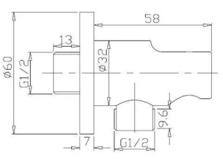 Wiesbaden Regendouche 121 Inbouw ø30 cm