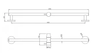 Wiesbaden Regendouche Type 112 Inbouw 30 cm