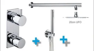 Wiesbaden Regendouche Type 15 Inbouw ø20 cm