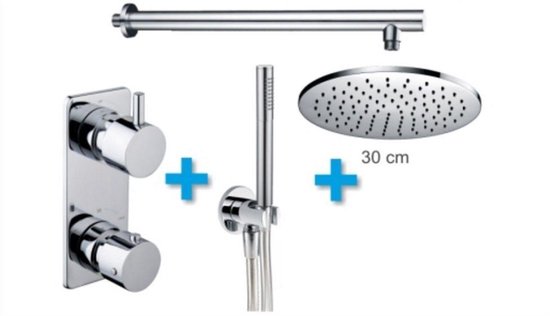 Wiesbaden Regendouche Type 4 Inbouw Rond 30 cm review