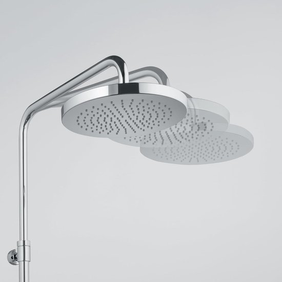 X3 douchesysteem chroom regendouche luxe uitvoering review