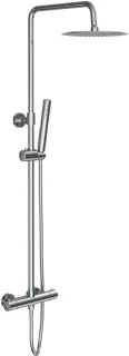 Zimmer regendoucheset Zeno Ø 25 cm chroom