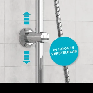 Zomerregen DX1005CS-A Doucheset Chroom Regendouche & Handdouche