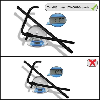 Zwart douchesysteem 30x30 regendouche