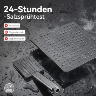 Zwarte Douchekolom