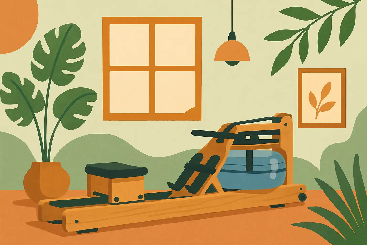 Biophilic design: hoe houten roeitrainers je interieur upgraden en je motivatie boosten
