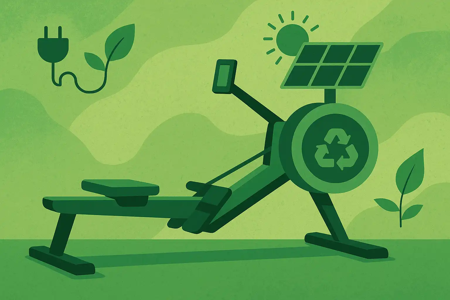 Duurzaam roeien: hoe self-powered en gerecyclede materialen de nieuwste roeitrainers groener maken