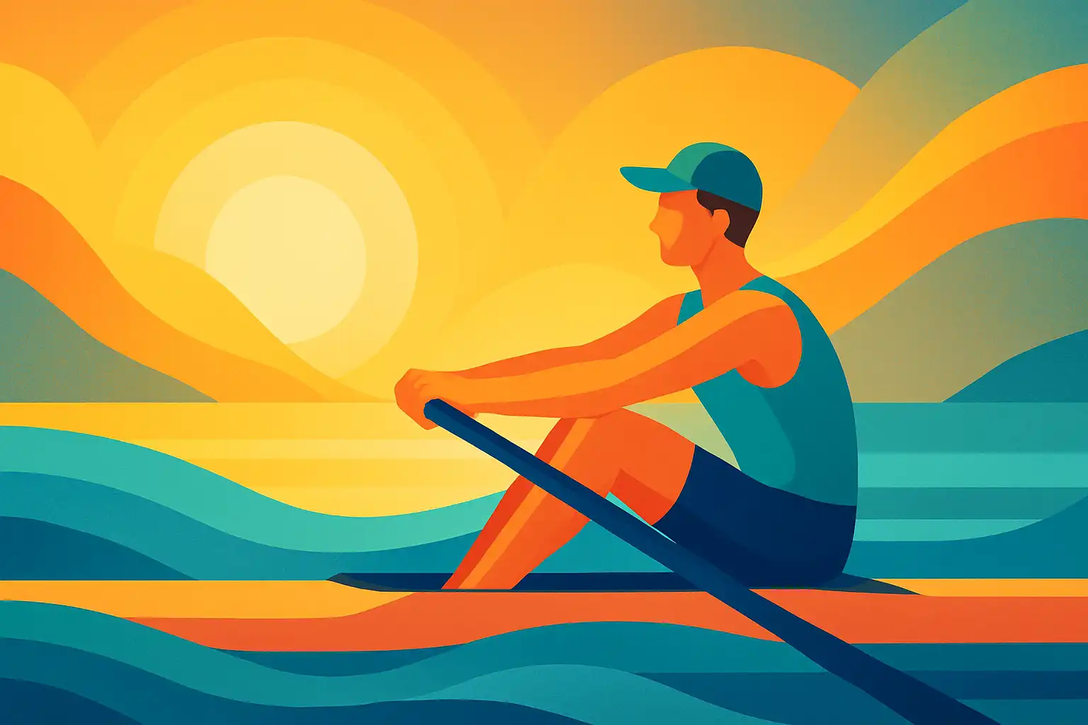 Fit de zomer in: 4 weken trainingsschema voor beginnende roeiers