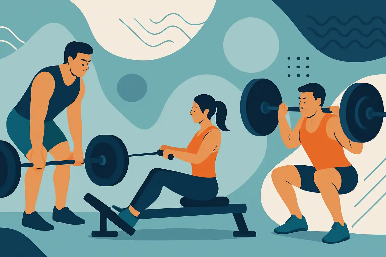 Hoe je deadlift en squat verbetert met gerichte roeitraining: routines voor meer kracht en explosiviteit