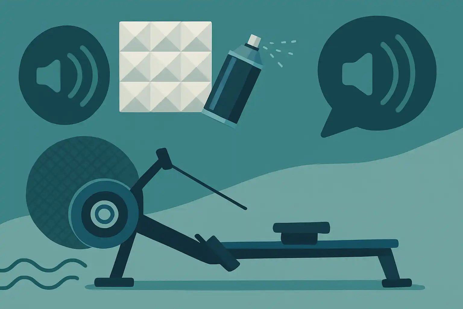 Maak je roeitrainer fluisterstil: goedkope doe-het-zelf oplossingen om geluid te dempen