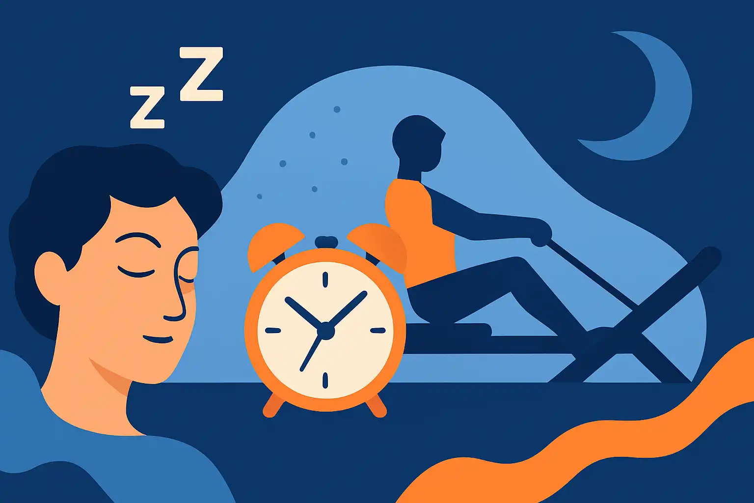 Slaap en roeien: waarom de timing van je workout je resultaten maakt of breekt
