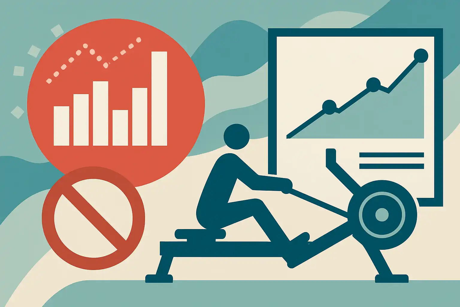 Stop met die eindeloze stats: 7 meetmethodes die echt je vooruitgang op de roeitrainer aantonen