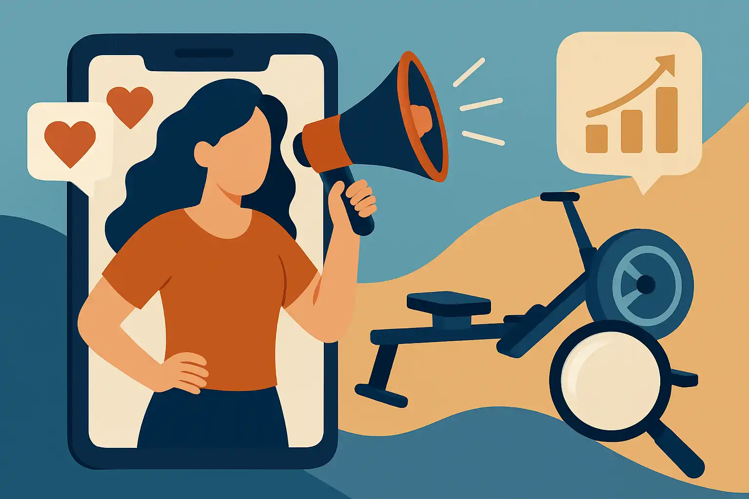 Waarom influencers massaal roeitrainers promoten (en hoe jij door de marketingbubbel heen prikt)