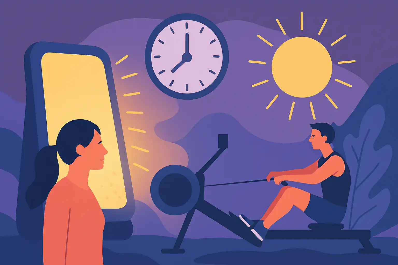 Zo gebruik je je roeitrainer tegen de winterdip: lichttherapie, timing en trainingen die je energie herstellen