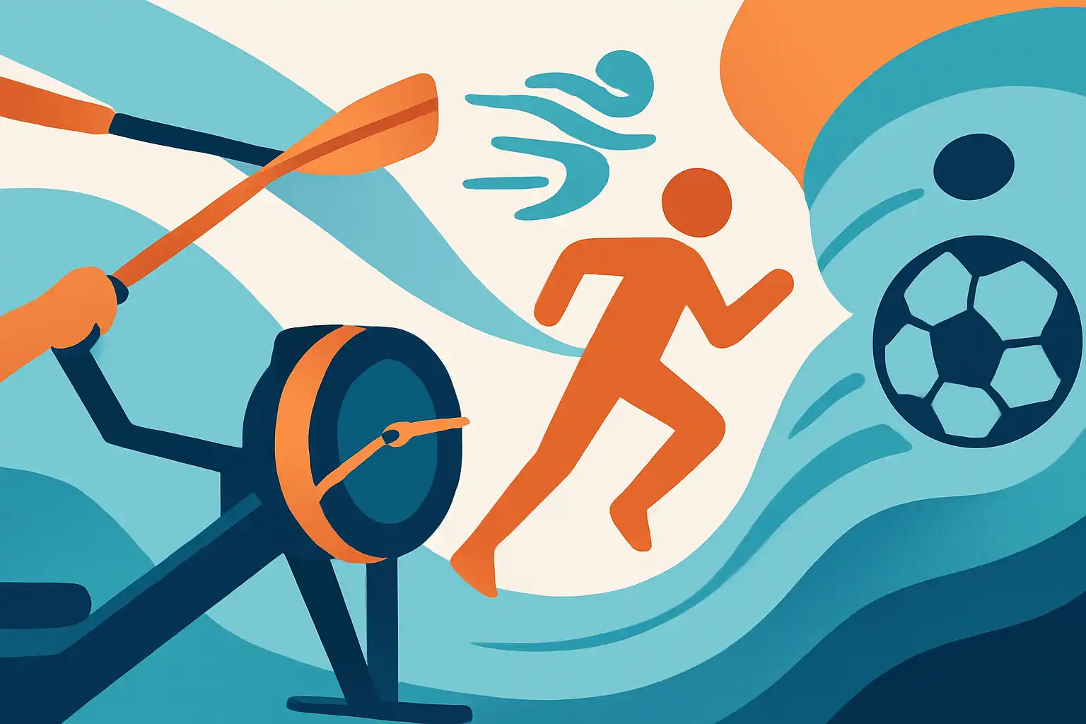 Zo helpt roeitraining teamsporters sneller, wendbaarder en minder blessuregevoelig