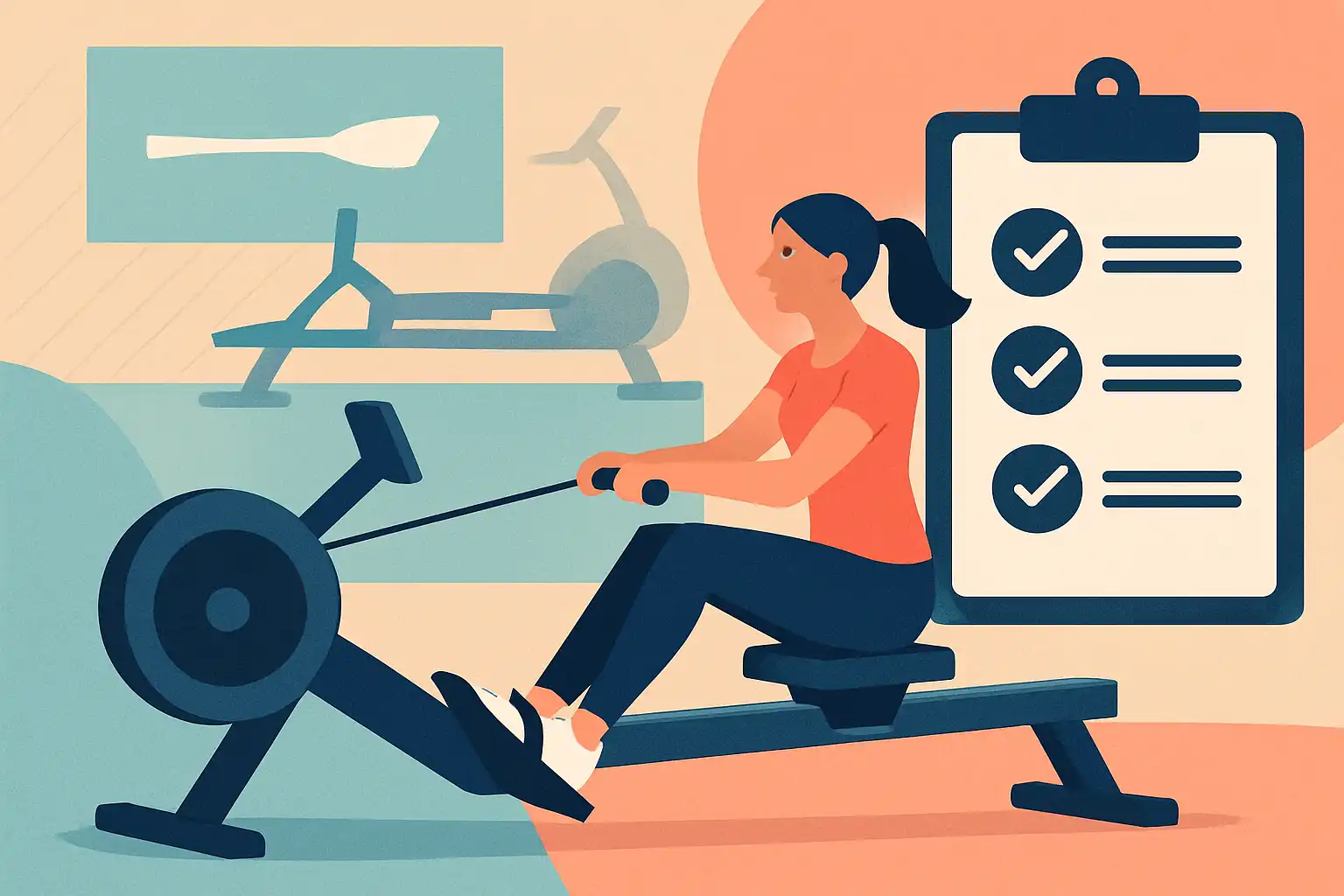 Zo test je een roeitrainer in de winkel: checklist voor de perfecte proef