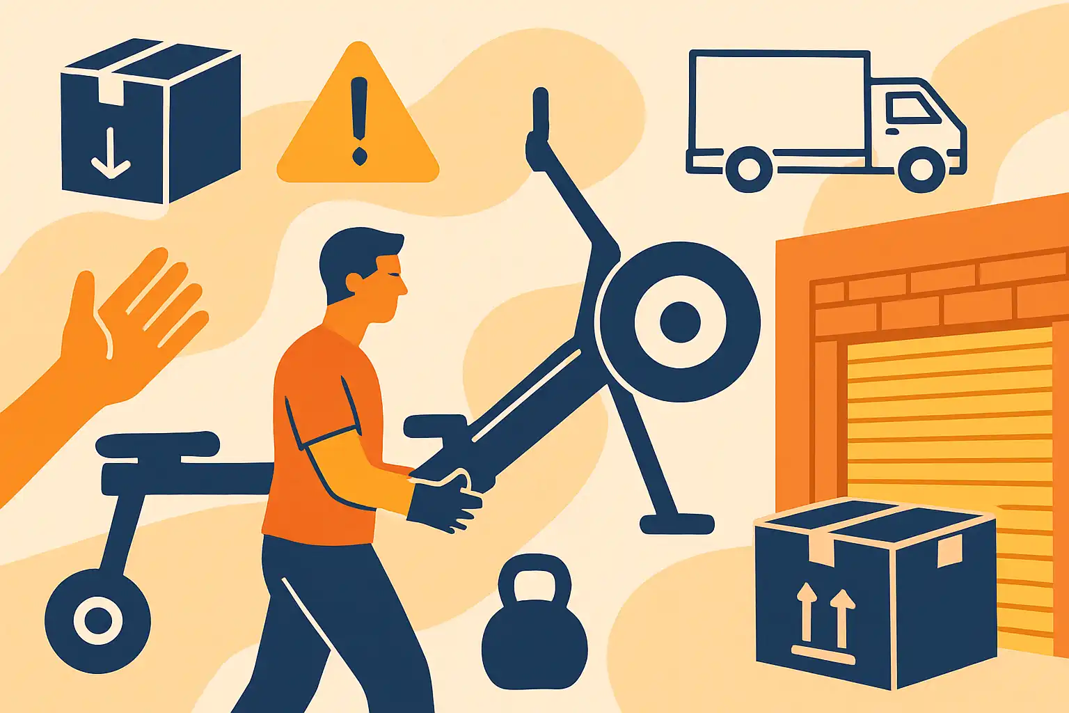 Zo verhuis je je roeitrainer zonder schade: slimme hacks voor tillen, transport en opslag