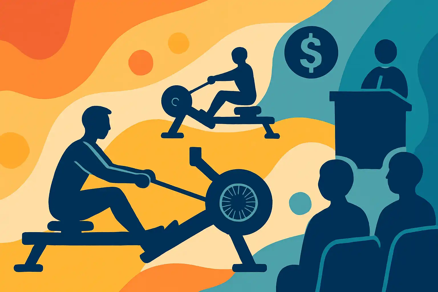 Zo zet je roeitrainers in op evenementen en voor fondsenwerving