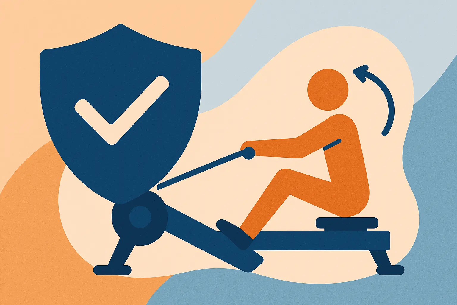 Veiligheid en correcte houding bij het trainen met roeitrainers