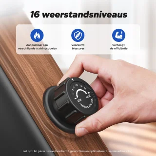 MERACH Roeimachine voor thuis - Inklapbaar Roeitrainer met 16 weerstandsniveaus - Bluetooth-verbinding - Compatibel met Kinomap - Tablet- en flessenhouder - LCD-display - Stille werking - Snelle montage - Ruimtebesparend - Belastbaar tot 158 kg