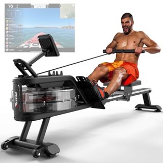 De Vouwbare Water Roeimachine voor Thuisgymnastiek met Bluetooth en LCD Scherm in één oogopslag