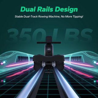 Wat vinden we goed aan de Zelfopwekkende Milieuvriendelijke Roeitrainer met 16 Weerstandsniveaus en Dubbele Rails