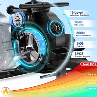 Wat vinden we goed aan de Roeitoestel voor Thuis met Instelbare Weerstand en Bluetooth Monitor - 170 kg Draagvermogen