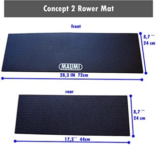 Wat vinden we goed aan de Vloerbeschermingsmat voor Roeitoestellen - Antislip Rubber Mat - Geschikt voor Waterrower en Ergometer