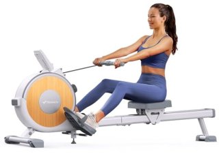 Magnetisch Roeitoestel voor Thuis met 16 Weerstandsniveaus - Ruimtebesparend en Tot 150 kg Belastbaar review