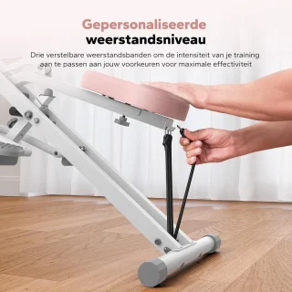 2-in-1 Squat- en Roeimachine