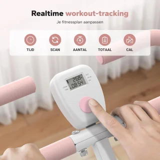 2-in-1 Squat- en Roeimachine