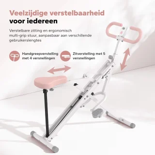 2-in-1 Squat- en Roeimachine