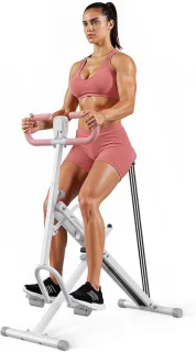 2-in-1 Squat- en Roeimachine
